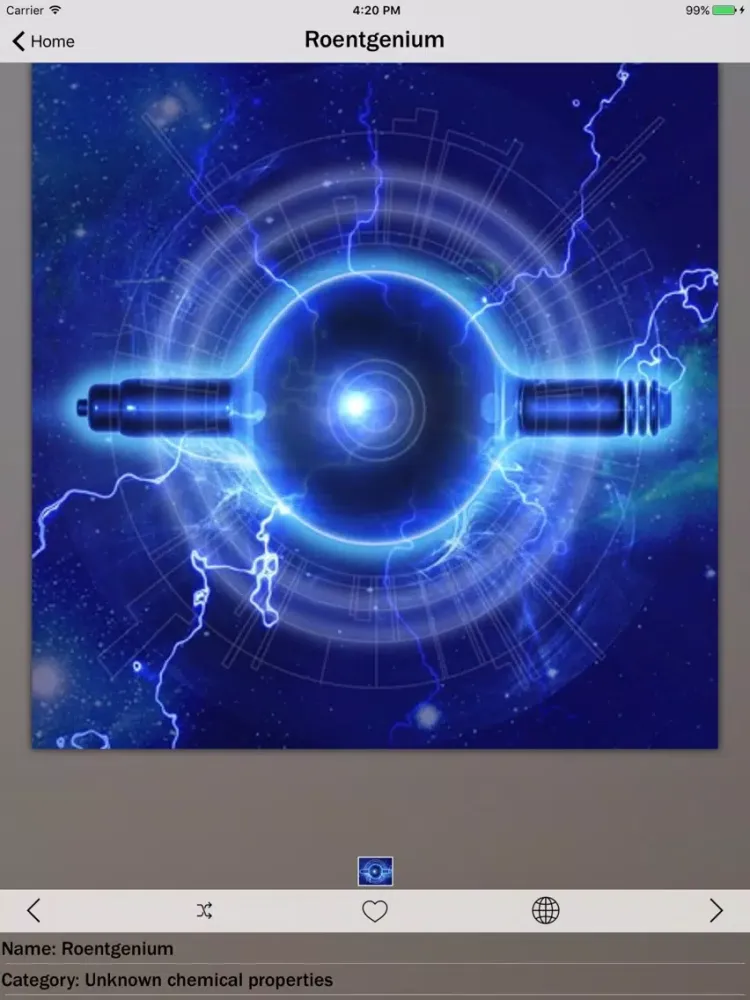 Скриншоты Mendeleev Periodic Table Info iPad 