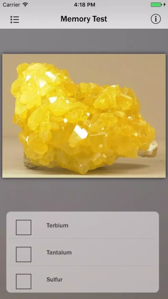 Скриншоты Mendeleev Periodic Table Info