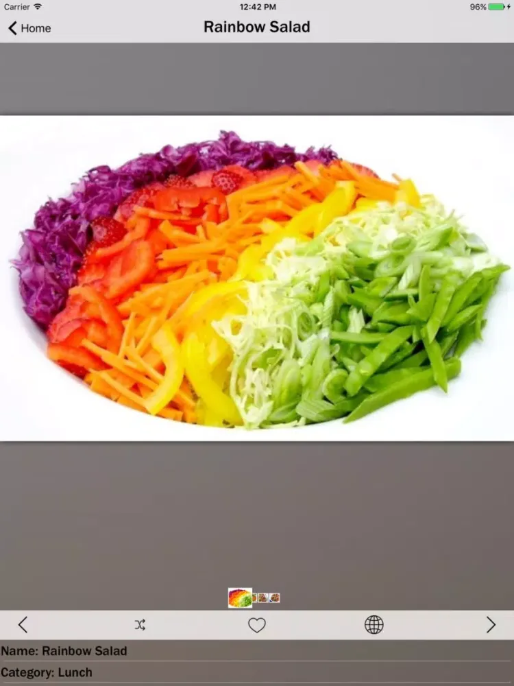 Zrzuty ekranu Detox Recipes iPad 