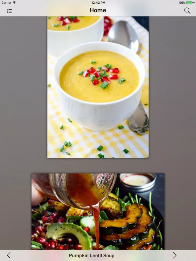 Zrzuty ekranu Detox Recipes iPad 