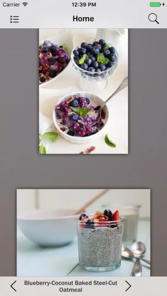 Zrzuty ekranu Detox Recipes