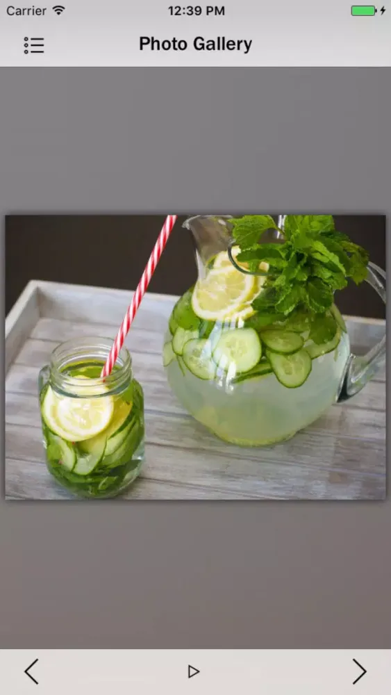Zrzuty ekranu Detox Recipes