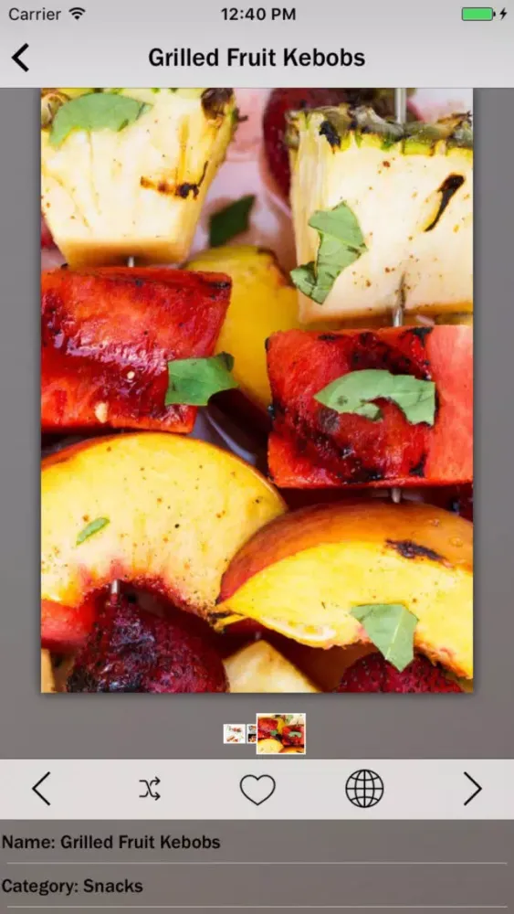 Zrzuty ekranu Detox Recipes