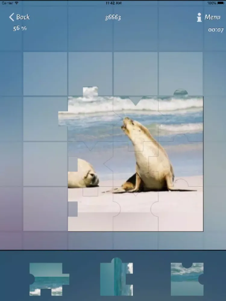 Animals Best Puzzle iPad  Screenshots