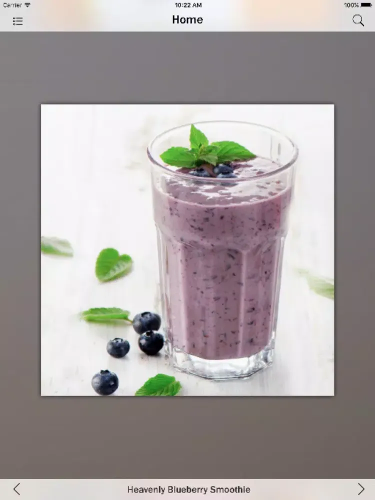 Smoothie Recipes Guide iPad  স্ক্রিনশট
