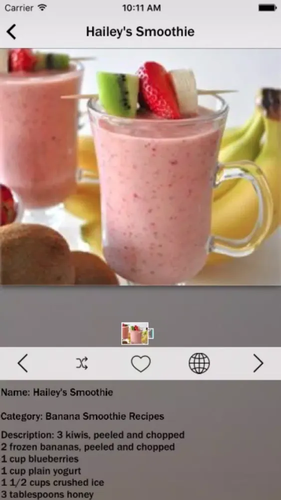 Smoothie Recipes Guide স্ক্রিনশট