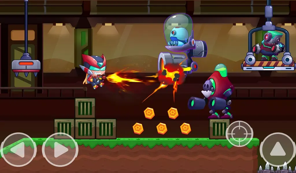 Screenshot di Cyber Hero: Robot Invaders
