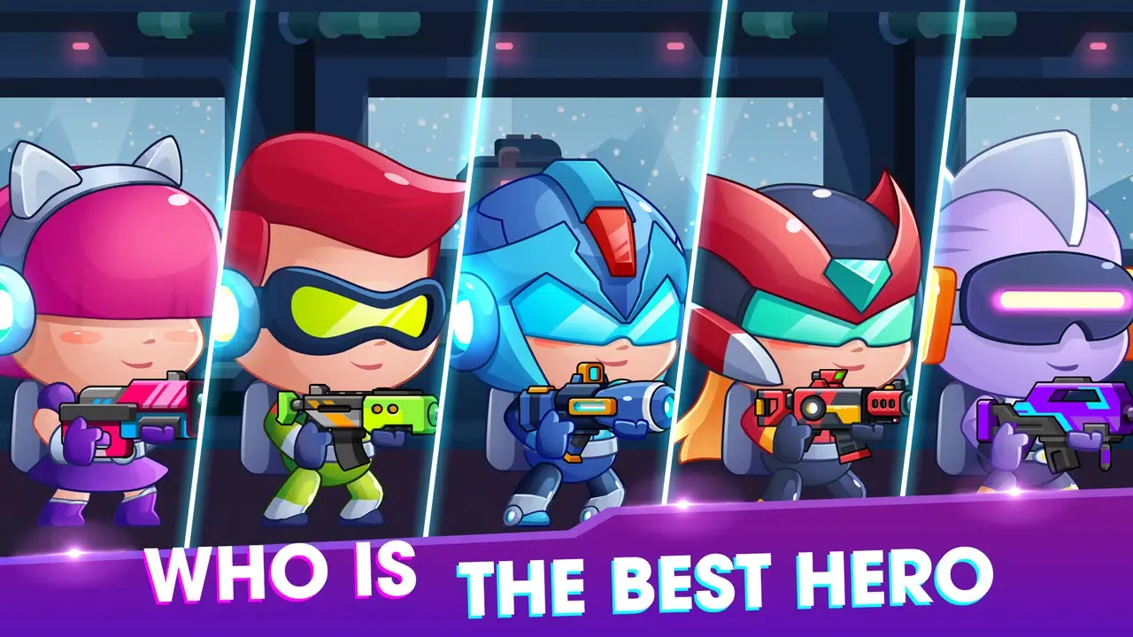 Screenshot di Cyber Hero: Robot Invaders