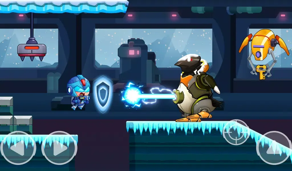 Screenshot di Cyber Hero: Robot Invaders