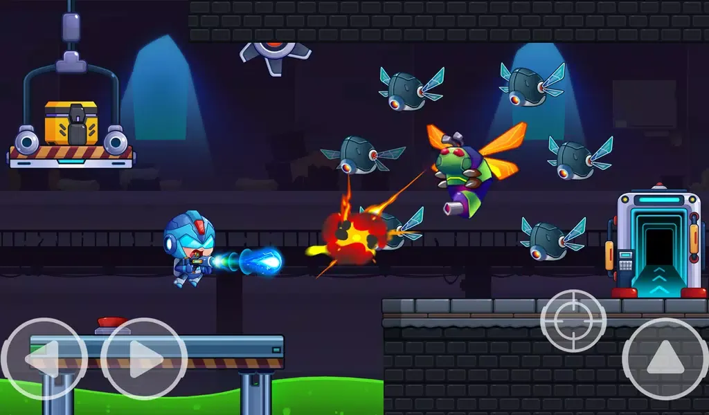 Screenshot di Cyber Hero: Robot Invaders