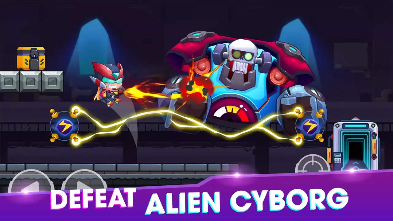 Screenshot di Cyber Hero: Robot Invaders