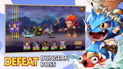 Heroes Legend: Idle Battle War Screenshots