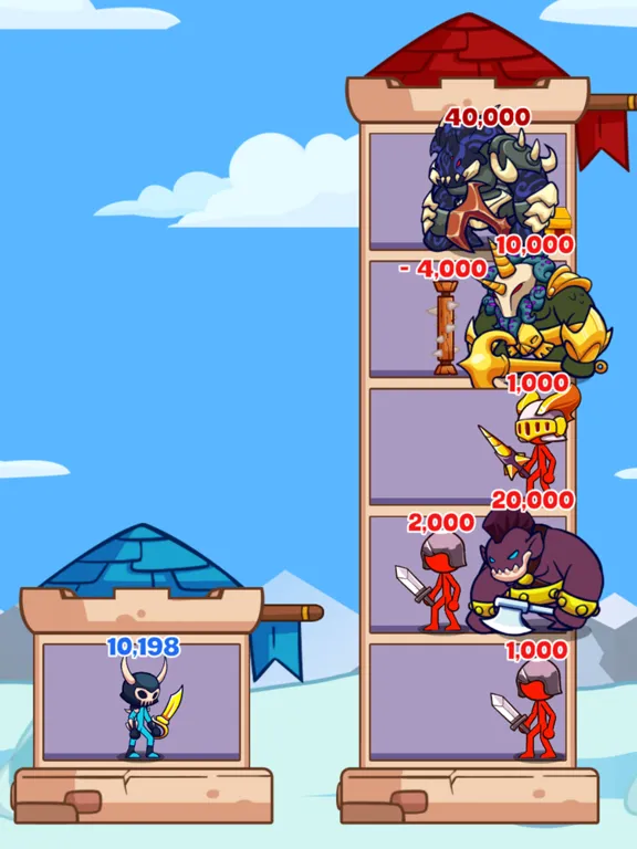 Stick Hero - Mighty Tower Wars iPad  Screenshots