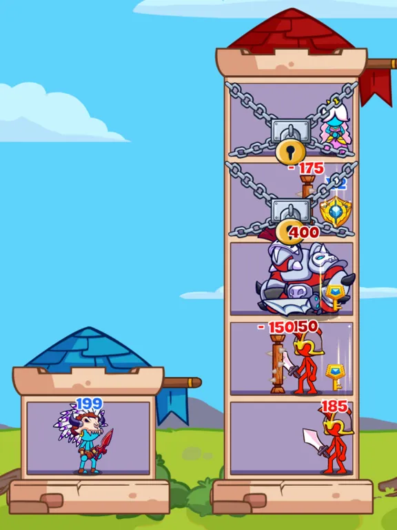 Stick Hero - Mighty Tower Wars iPad  Screenshots