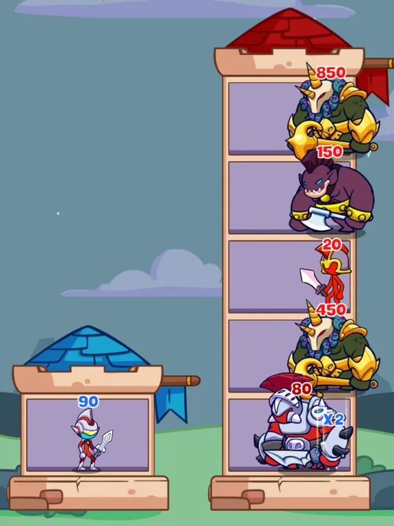 Stick Hero - Mighty Tower Wars iPad  Screenshots