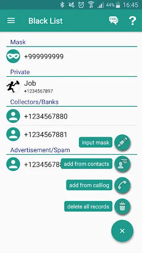 Скриншоты Stop Calling Me - Call Blocker