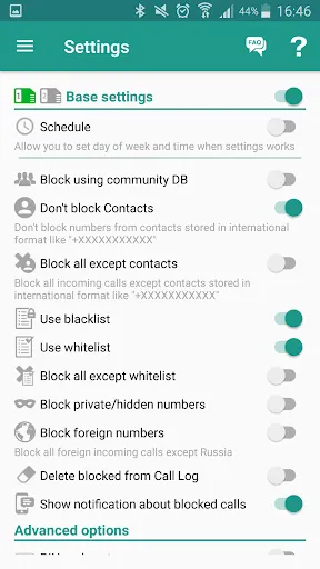 Скриншоты Stop Calling Me - Call Blocker
