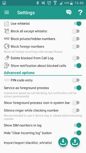 Скриншоты Stop Calling Me - Call Blocker