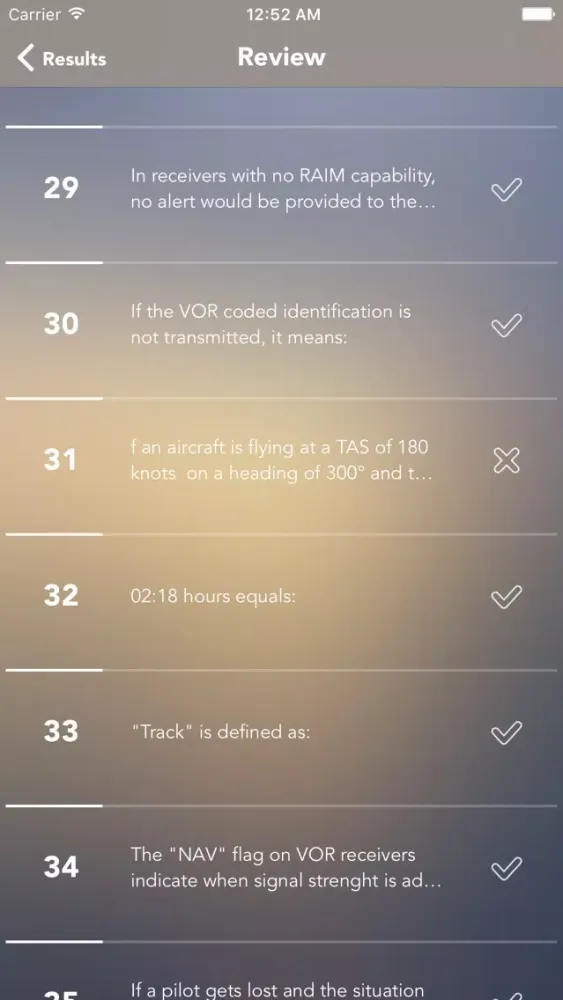 تصاویر Aeronautical Knowledge Test
