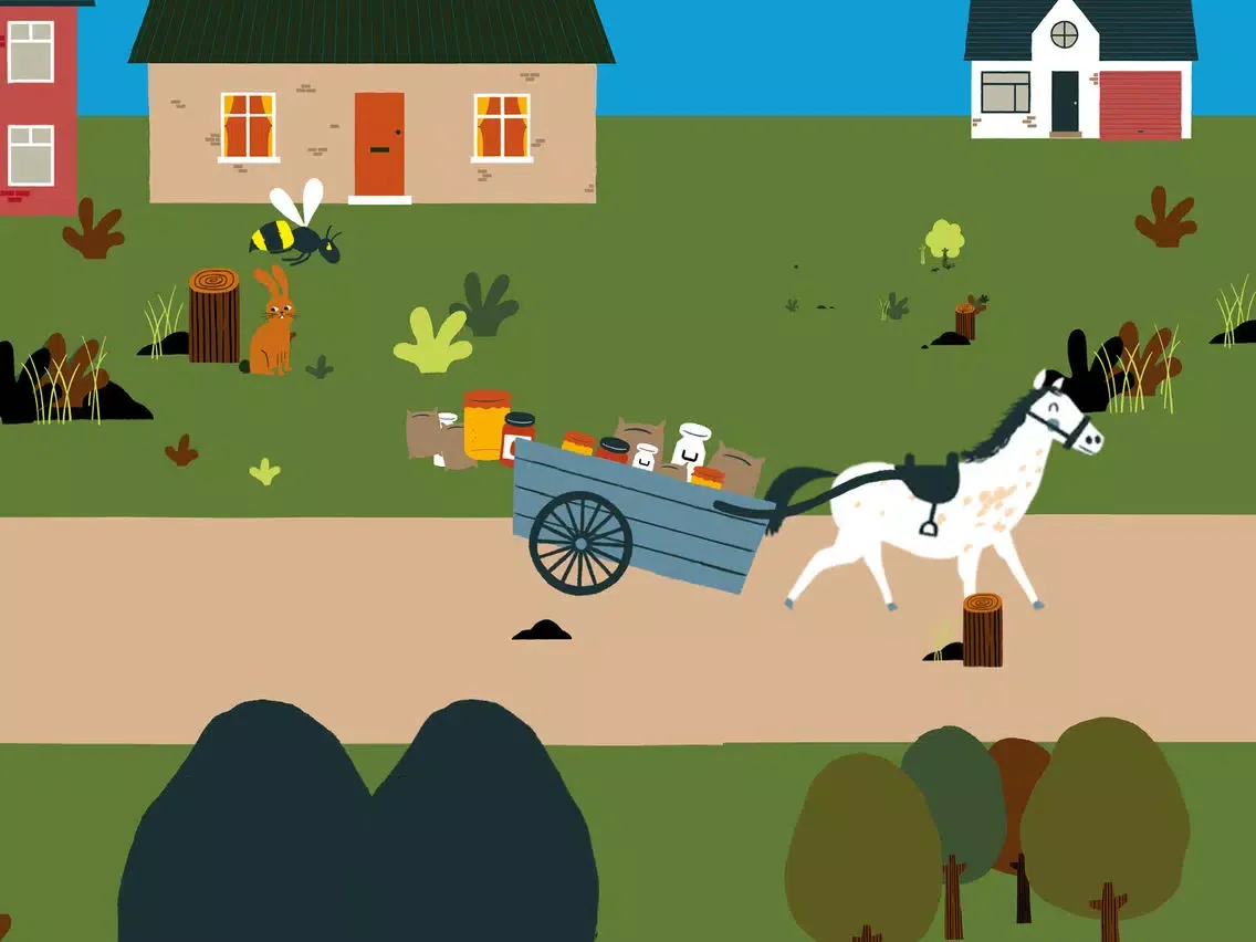 Jazzoo Horse, Hippo & friends iPad  스크린샷