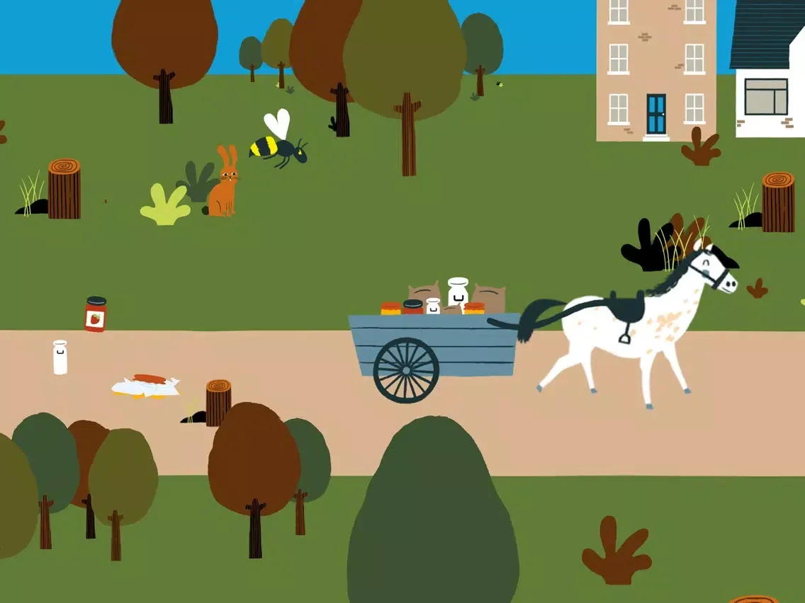 Jazzoo Horse, Hippo & friends iPad  스크린샷