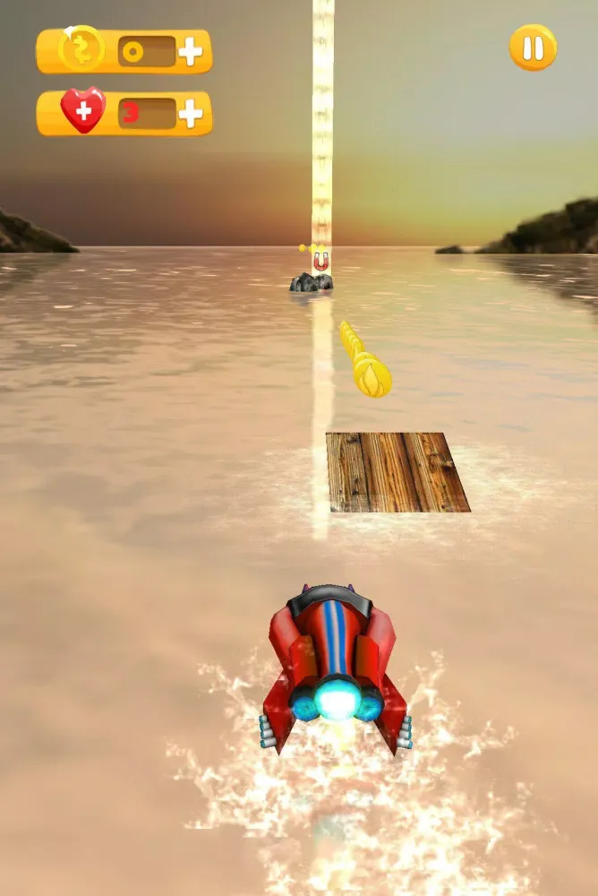 Motor Boat Driving 3D应用截图