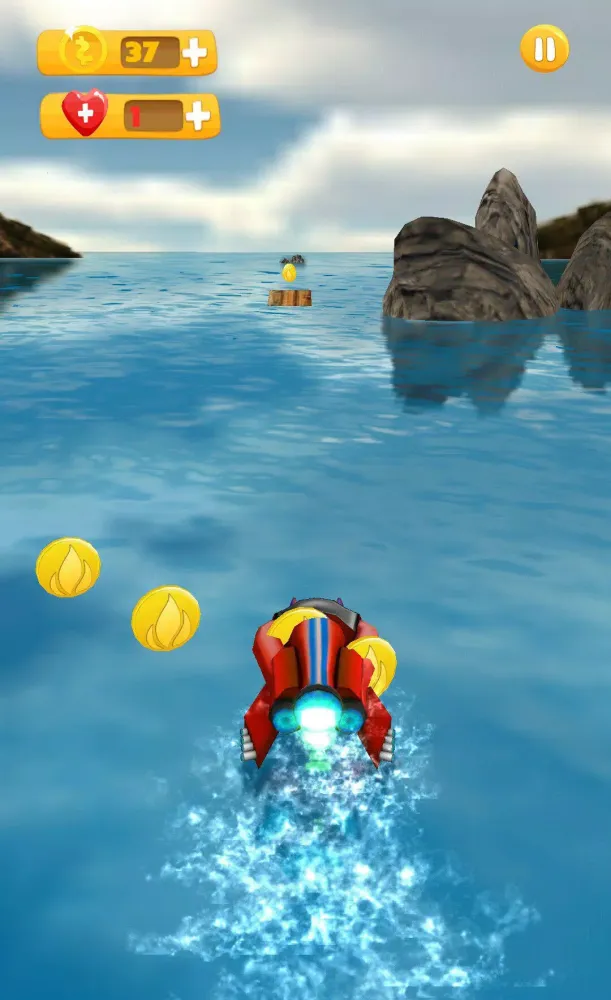 Motor Boat Driving 3D应用截图
