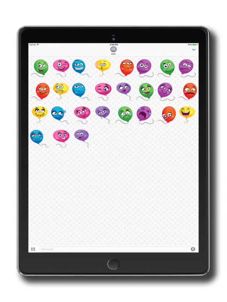 Cute and Funny Balloons iPad  Screenshots