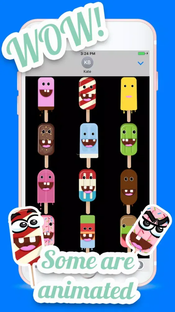 Screenshot di Popsicle Stickers