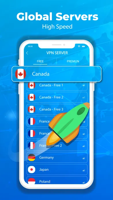 Capturas de tela do Mgosu VPN & Secure Private