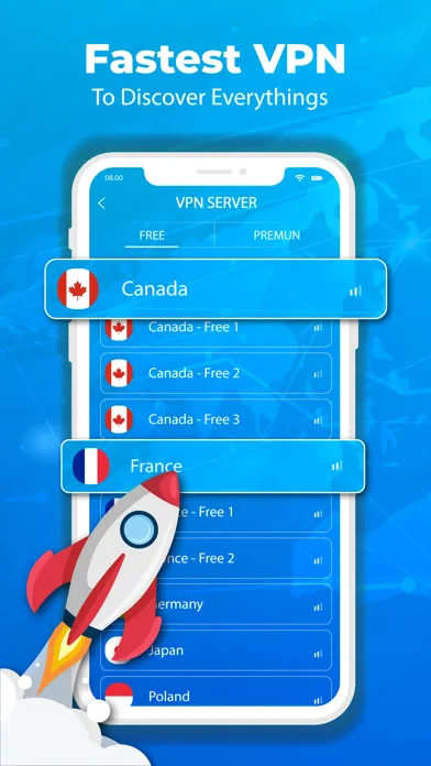 Capturas de tela do Mgosu VPN & Secure Private