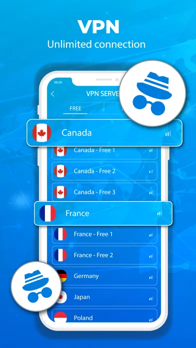 Capturas de tela do Mgosu VPN & Secure Private