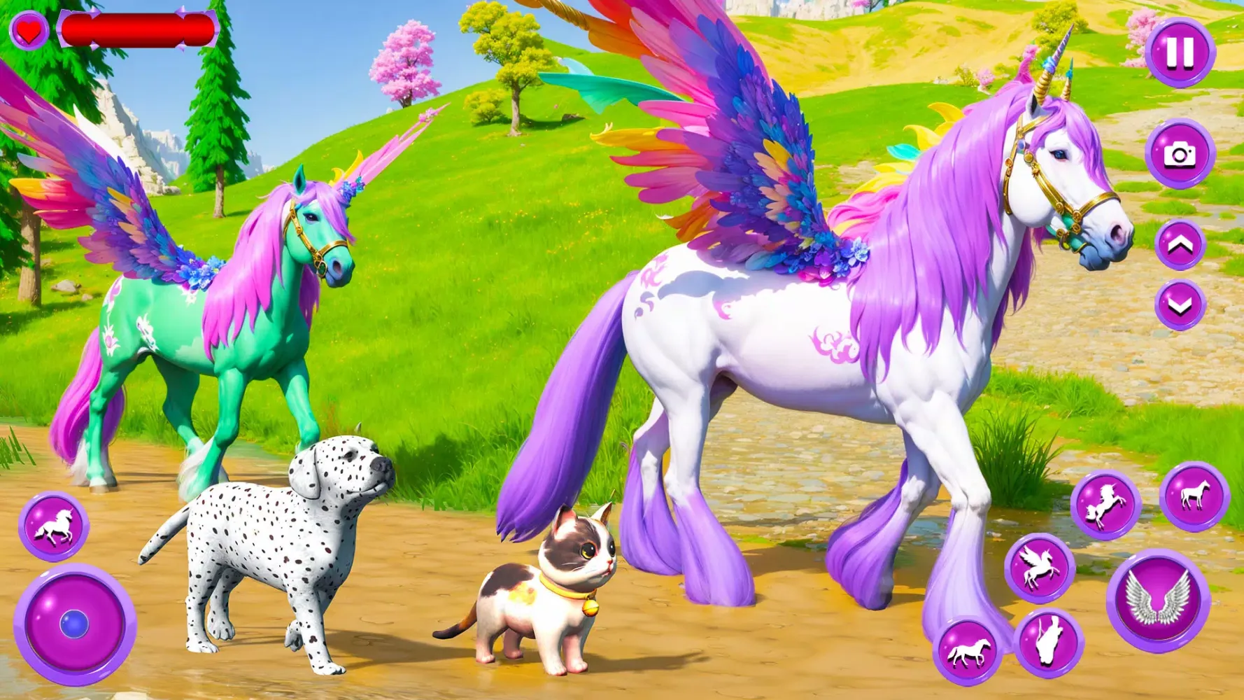 My Unicorn Flying Horse Care سکرین شاٹس