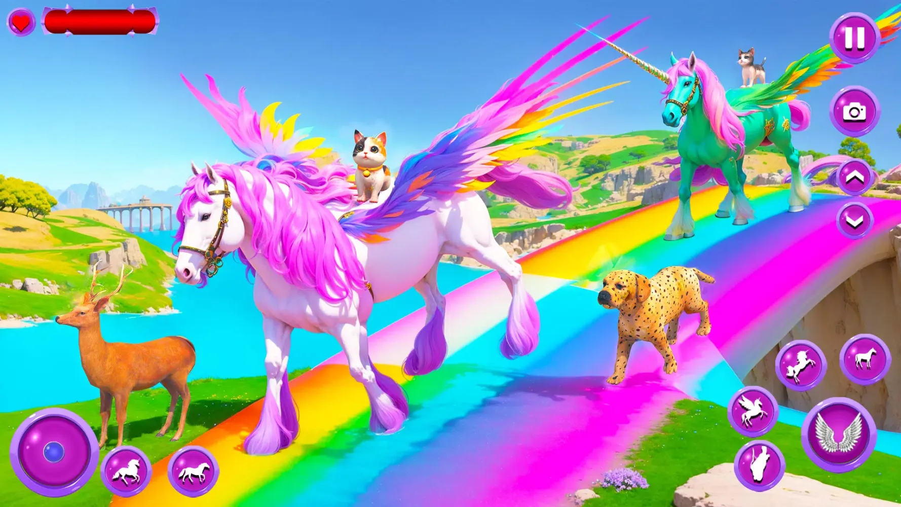 My Unicorn Flying Horse Care سکرین شاٹس