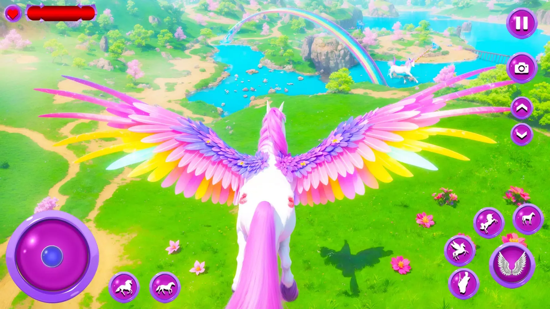 My Unicorn Flying Horse Care سکرین شاٹس