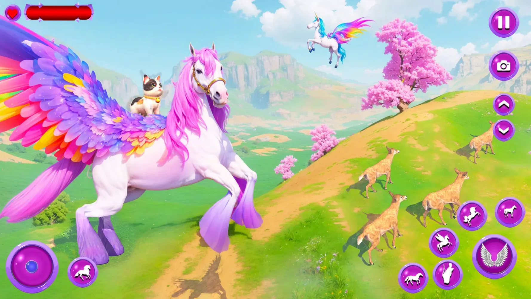 My Unicorn Flying Horse Care سکرین شاٹس
