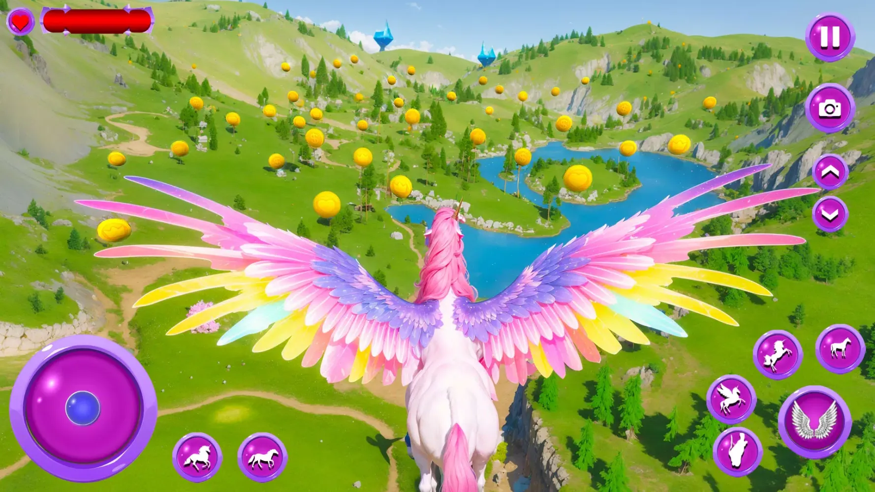My Unicorn Flying Horse Care سکرین شاٹس