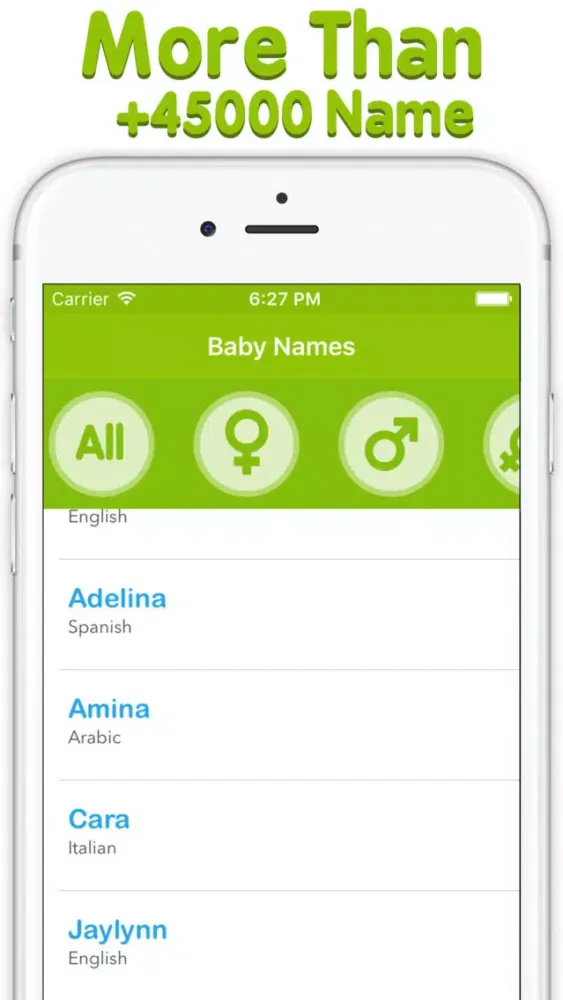Baby Names Catalog +45000 name Screenshots