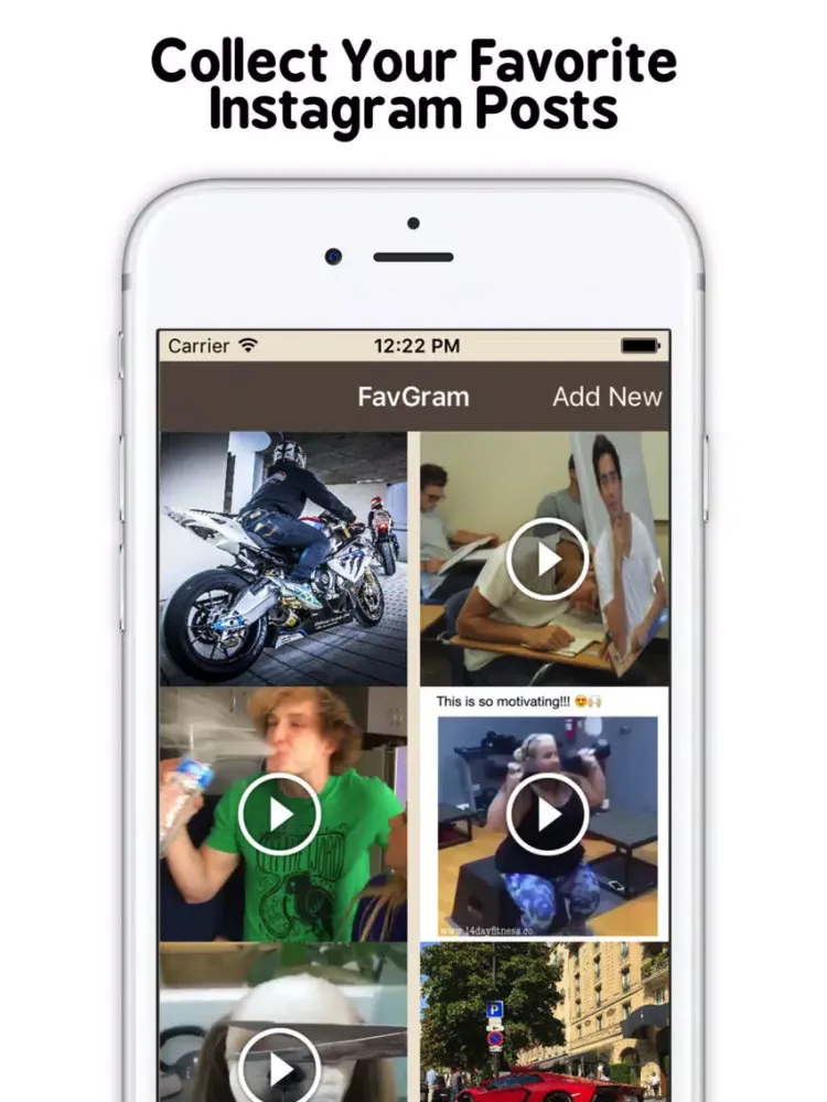 Capturas de pantalla de FavGram - Favorite List for instagram iPad 