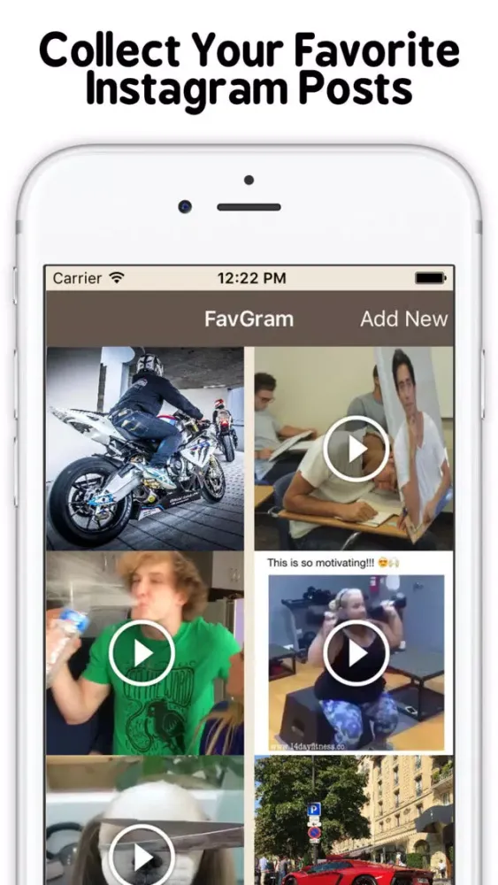 Capturas de pantalla de FavGram - Favorite List for instagram