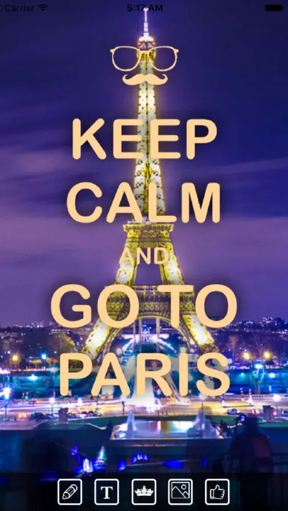 Keep Calm Maker - Wallpaper Creator スクリーンショット