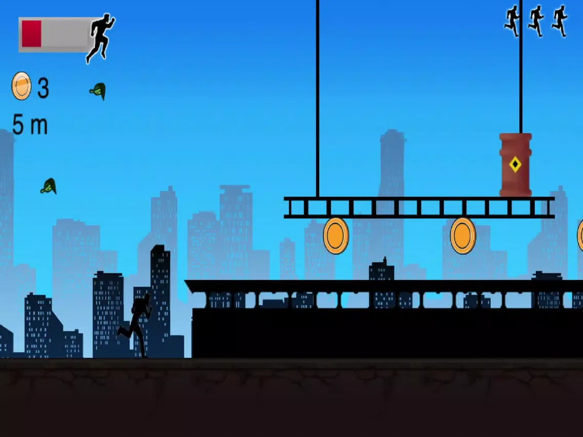 Vector Parkour Shadow 2 iPad 应用截图