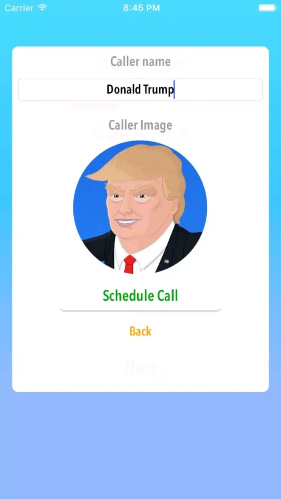 Funny Prank Call - fake phone call maker স্ক্রিনশট