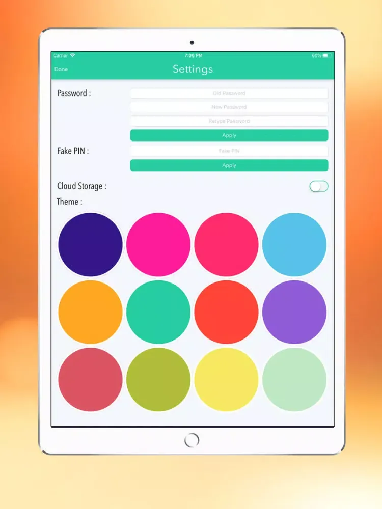 Tangkapan layar Secret Photo Hider - SafeBox iPad 