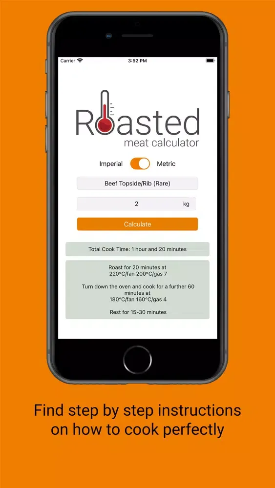 Roasted Meat Calculator スクリーンショット