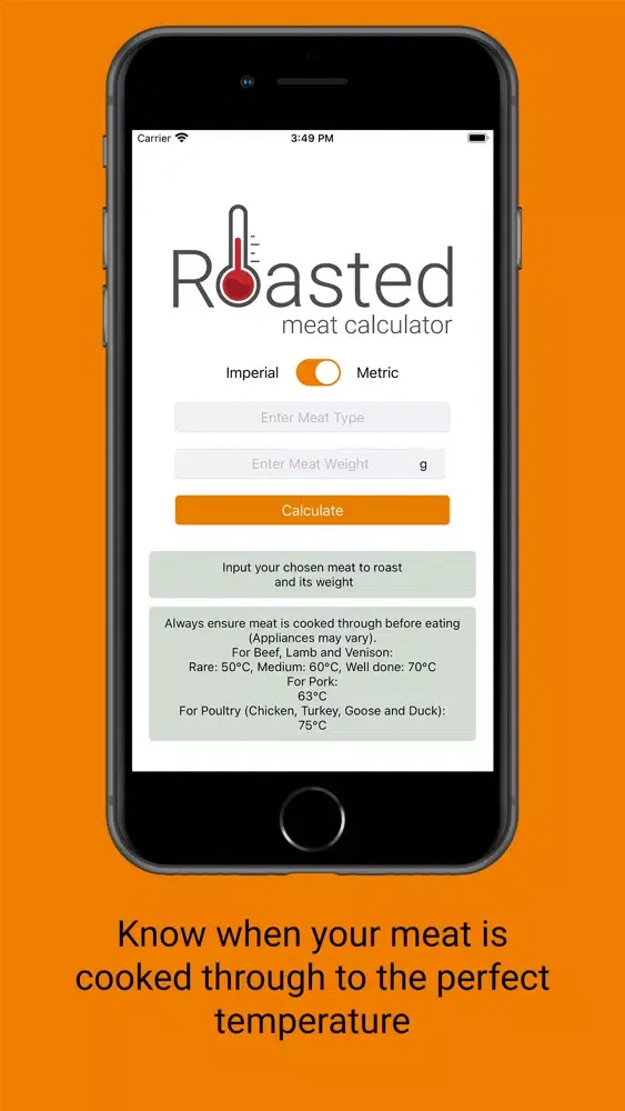 Roasted Meat Calculator スクリーンショット