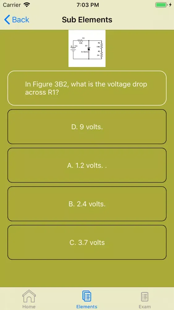 Ảnh chụp màn hình của FCC License - Element 3
