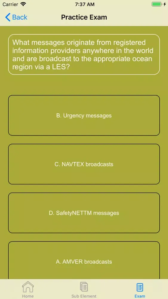 Скриншоты FCC License Element 7R