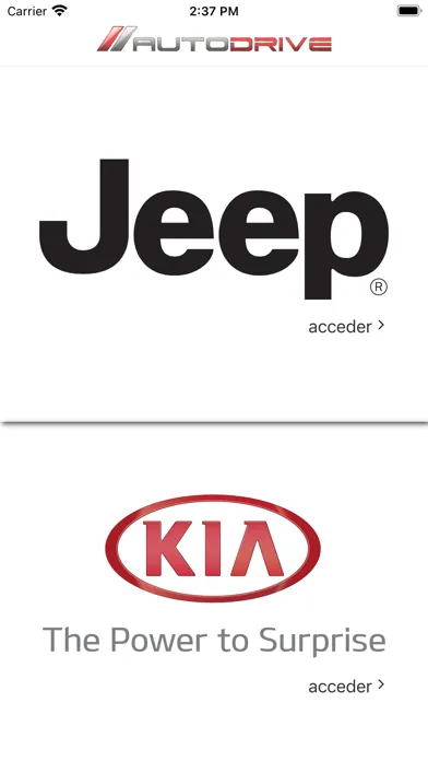 Zrzuty ekranu AutoDrive