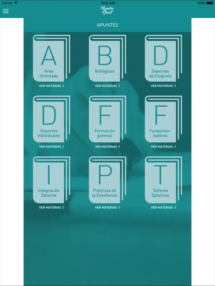 Coop. Romero Brest iPad 應用截圖